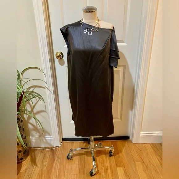 marc by marc jacobs silk dress Marc Jacobs Runway Cross Strap Floral Silk Maxi Long Dress with Flower Belt 6